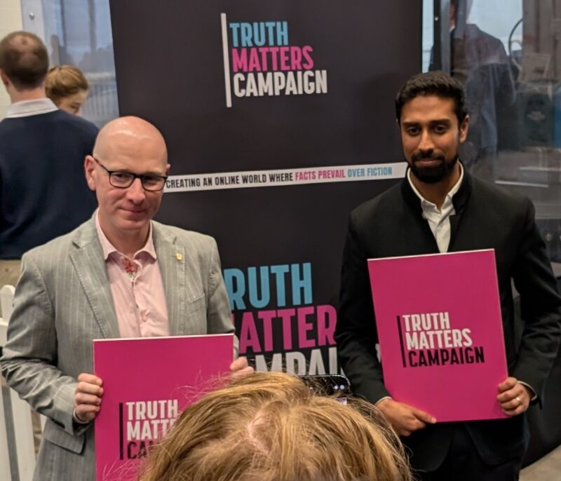 Truth Matters activists