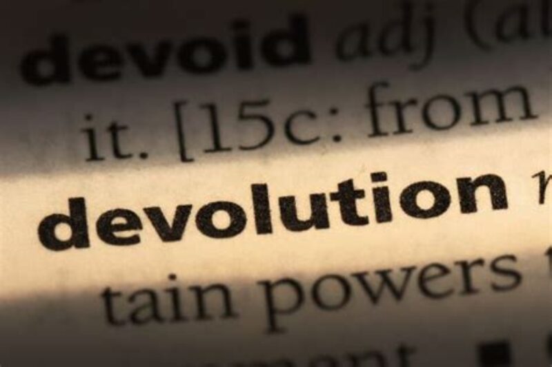 Devolution montage
