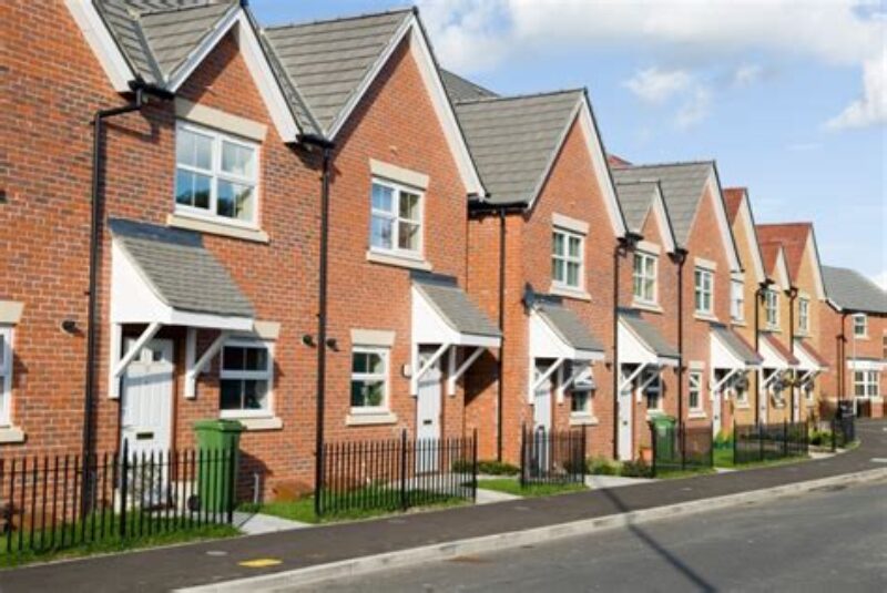 New terraced houses