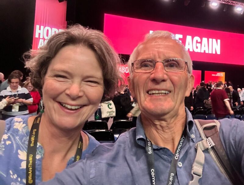 Emma Bishton and Simon Whitney at Liverpool